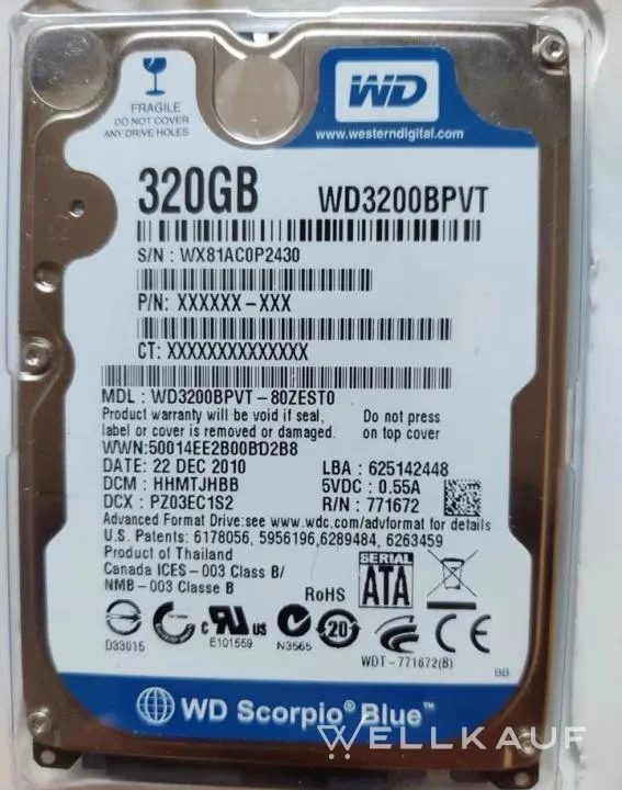 HDD 320GB