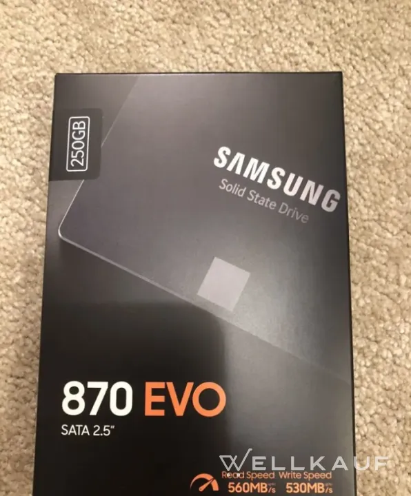 Samsung SSD 870 EVO 250gb