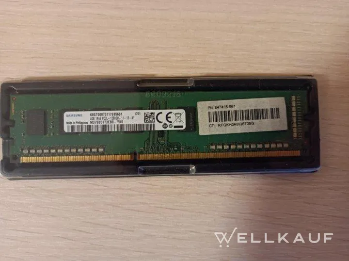 Samsung DDR3 4 GB 1600 MHz RAM