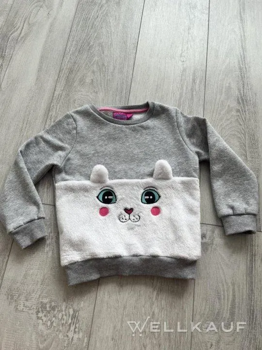 Sweatshirt für Mädchen 104-110