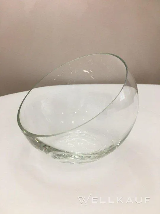 Glasschale Vase