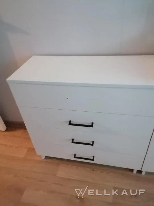 Kommode weiß neu
