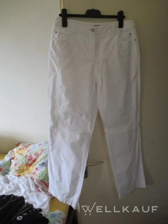 weiße Hose von  Größe 42