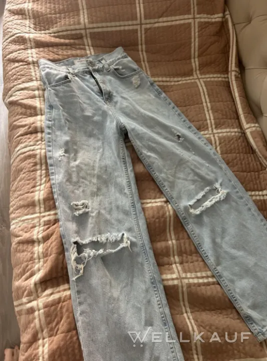 zerrissene Jeans