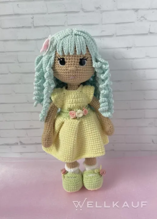 Gestrickte Puppe