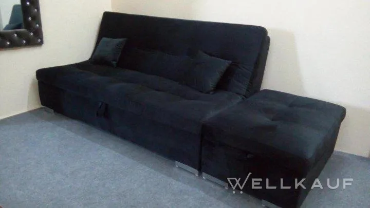 Relax-Sofa + Hocker.