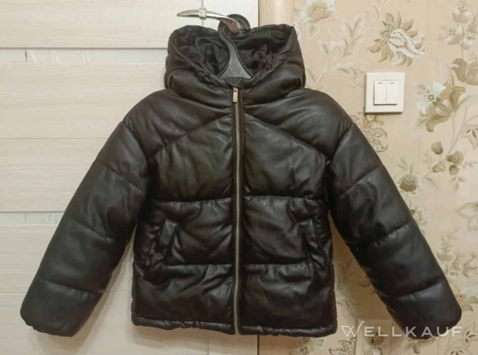 Winterjacke aus Ökoleder