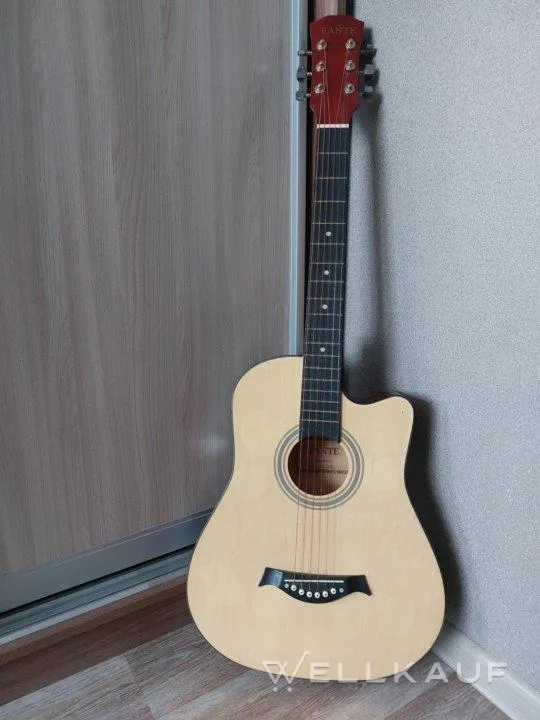 Akustikgitarre.