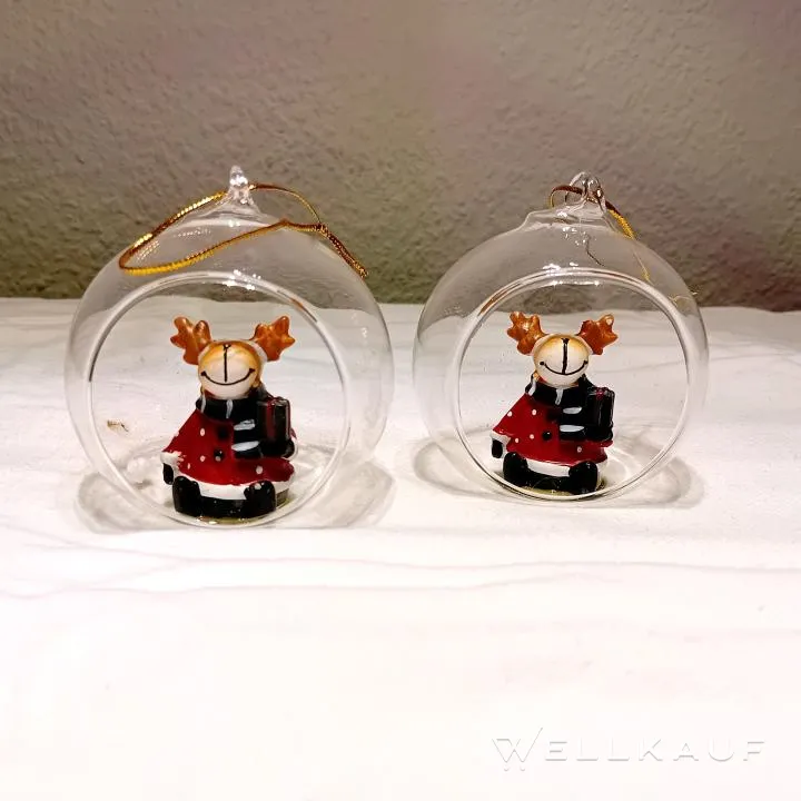 2 Weihnachtskugeln
