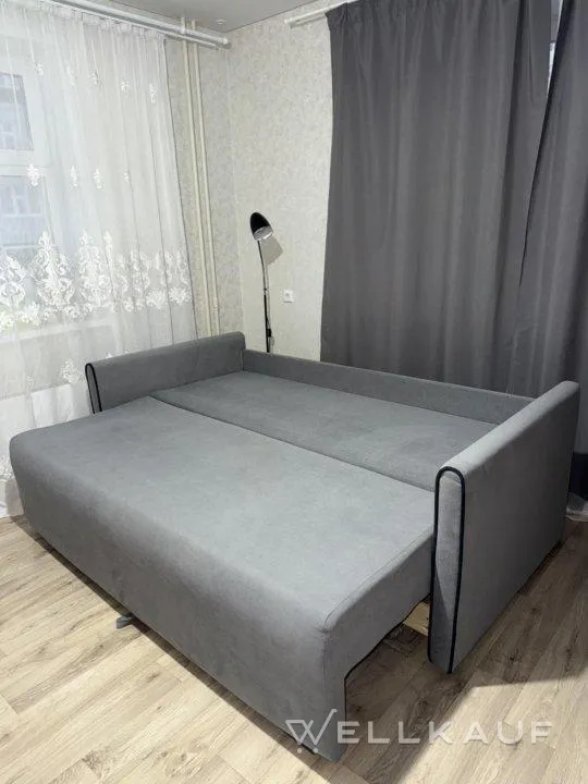 Ausziehbares Sofa.