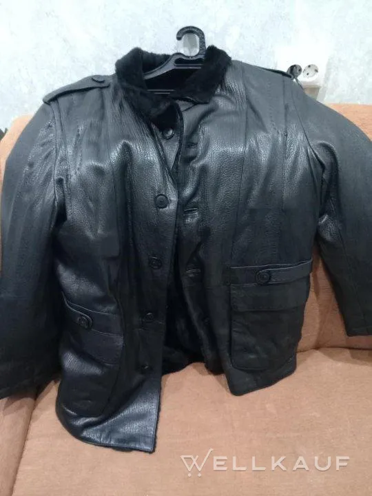 Herren-Schaffellmantel.