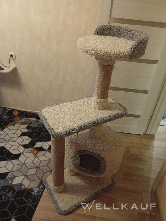 Kratzbaum mit Häuschen