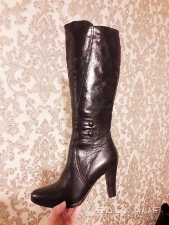 NEUE LEDERWINTERSTIEFEL