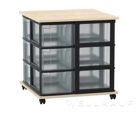 Containertisch (12 Boxen)