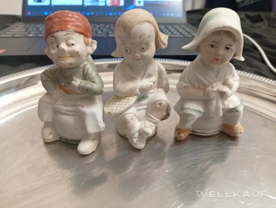 3 DEP GERMANY FIGURINES 