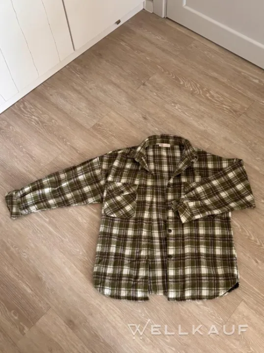 grün kariertes Hemd