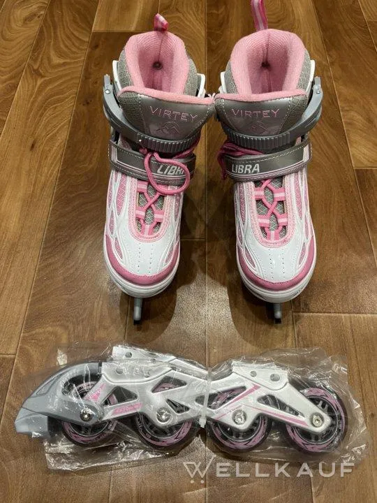 2-in-1 Schlittschuhe