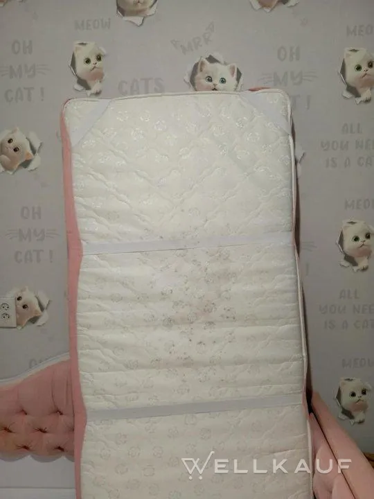 Kinderbett für Mädchen.