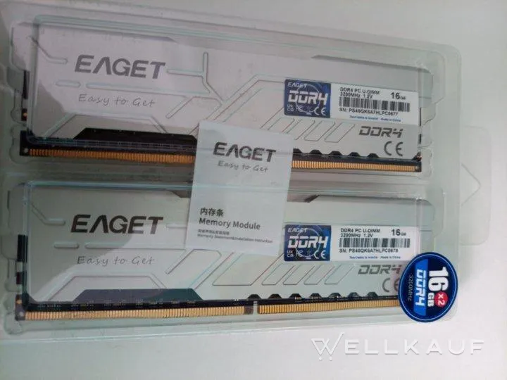 EAGET PS40 DDR4 3200 MHz RAM