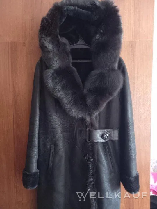 Damen-Schaffellmantel