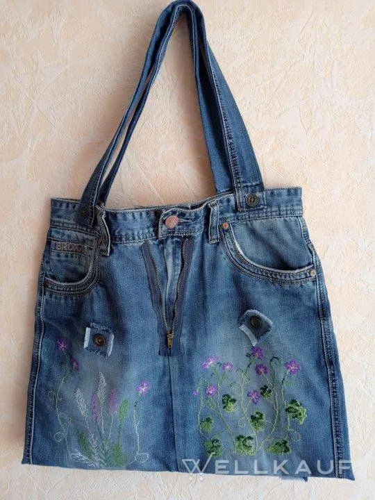 Jeans-Tasche 