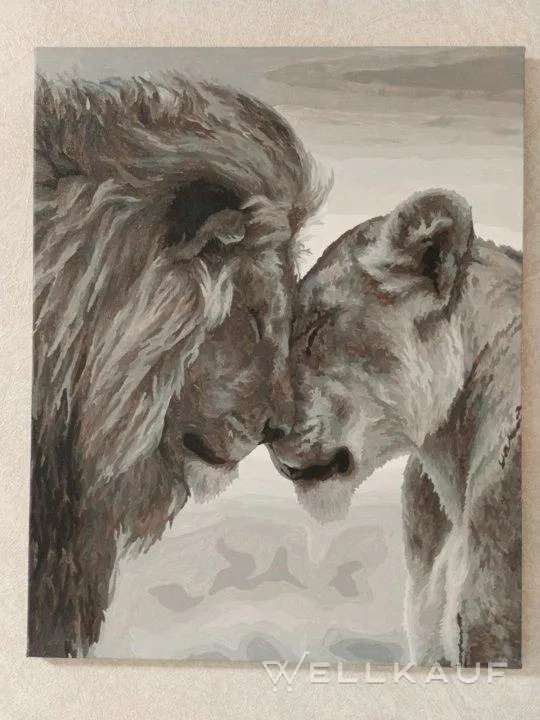 Verkaufe ein Gemälde.