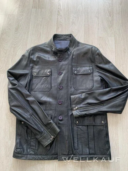 Lederjacke, Größe 48-50