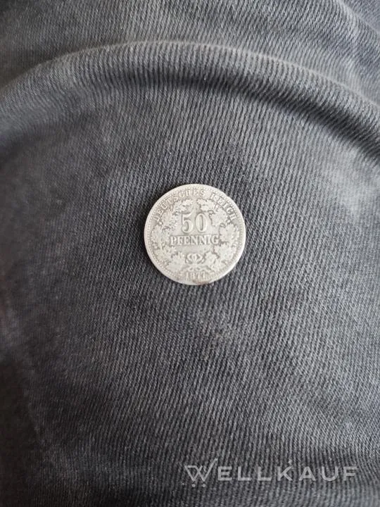 50 Pfennig Kaiserreich 1877 E 