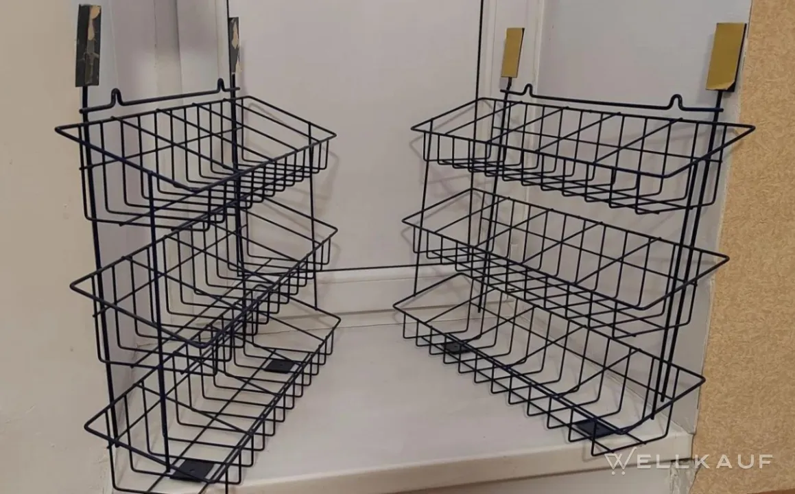 Metallregaleinheit (2 Stück)