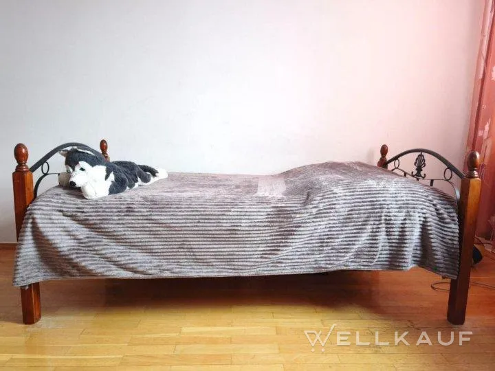 2 Betten mit Matratzen