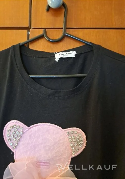damen tshirt mit teddybär 