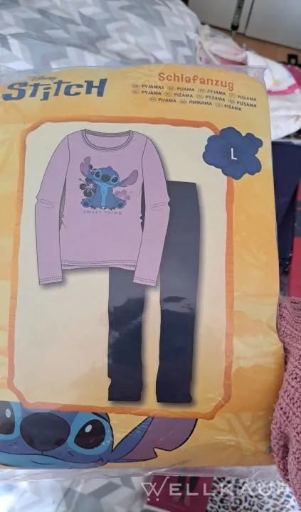 schlafantzug stitch neu gr.L 