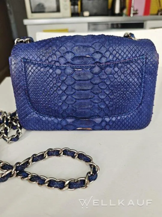 CHANEL Tasche, aus Pythonleder