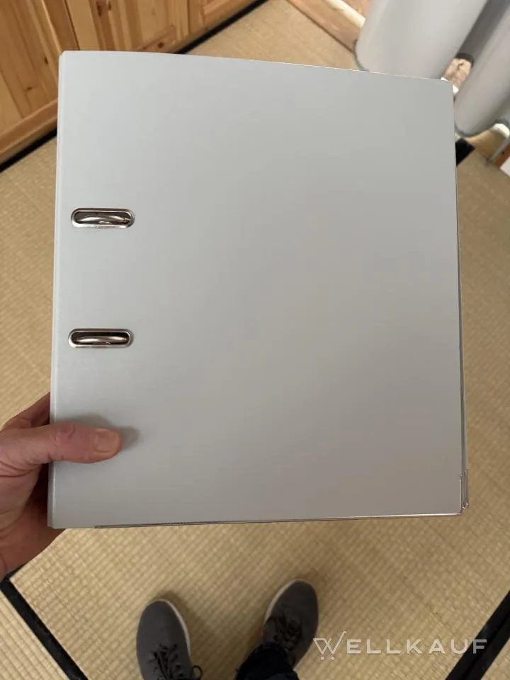 Ordner Herlitz, A4, grau