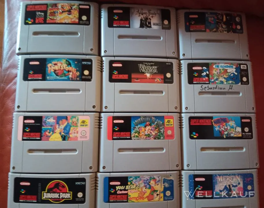 Supernintendo Spielesammlung 