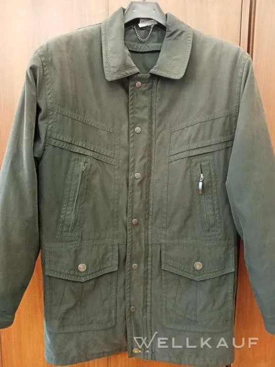 Synthetikwattierte Herrenjacke