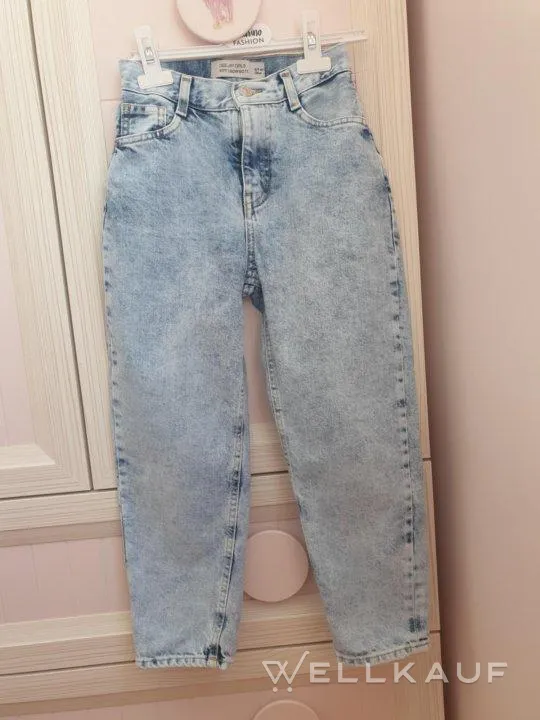 Jeans für Mädchen, 134 cm