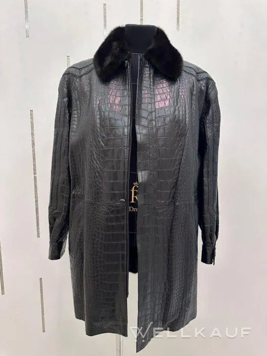Zilli-Krokodillederjacke