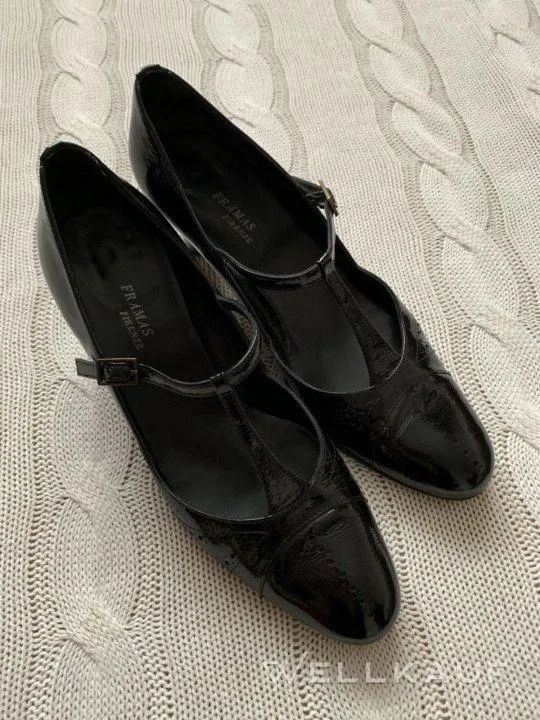 Lackschuhe aus Italien, G 38