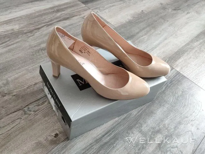Beige Damen-Pumps