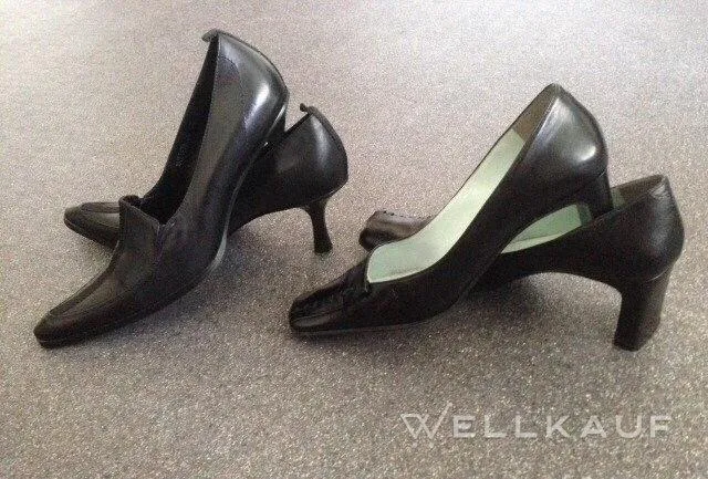 Pumps aus echtem Leder, G 38