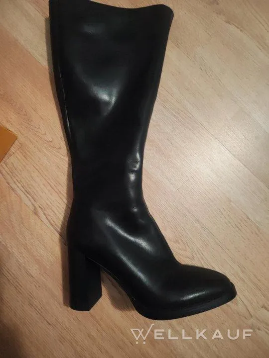 Demi-Saison-Stiefel aus Leder