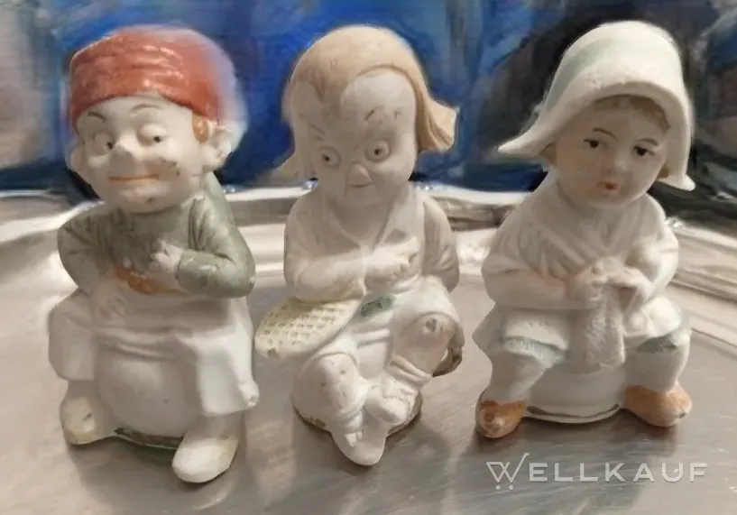 3 DEP GERMANY FIGURINES 